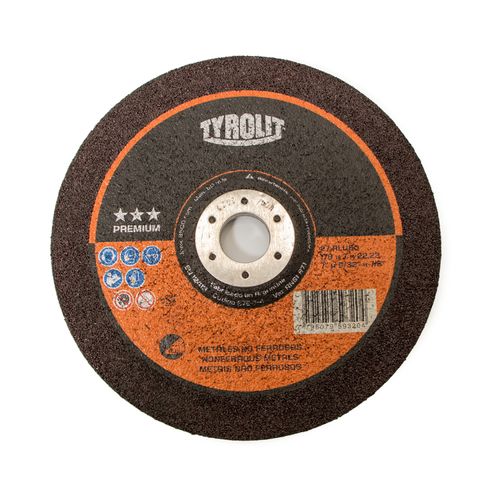 Disco Recto para Aluminio 178 x 7