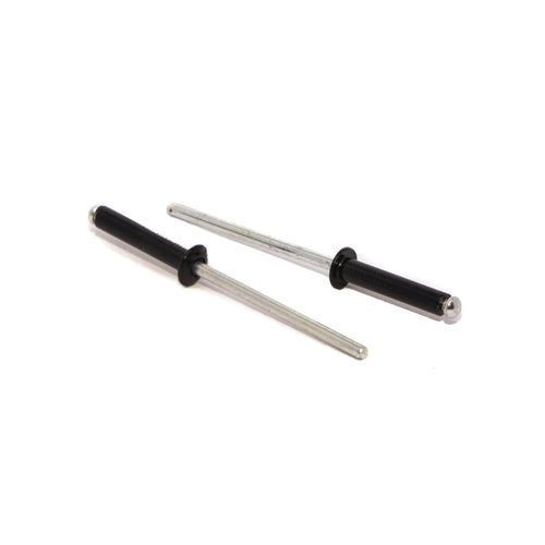 Remaches en Caja Negro Diámetro 3,2 Mm Largo 14 Mm x 1000 Unidades