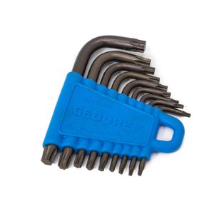 Juego De Llave Torx L T7-T40 9 Piezas