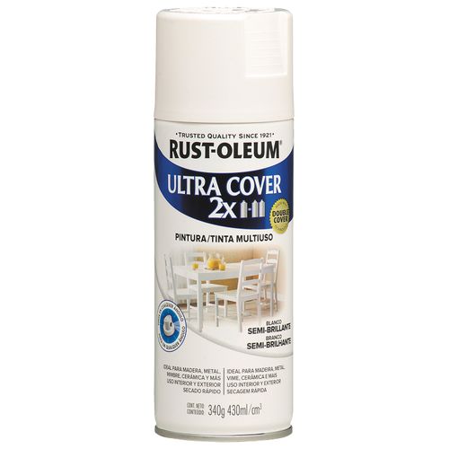 Pintura Ultra Cover Multiuso Blanco Semi Brillante