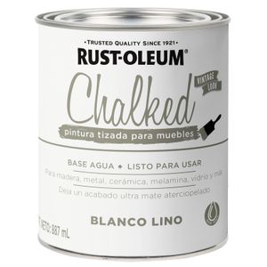 Chalked Pintura Tizada Blanco Lino 887 Ml