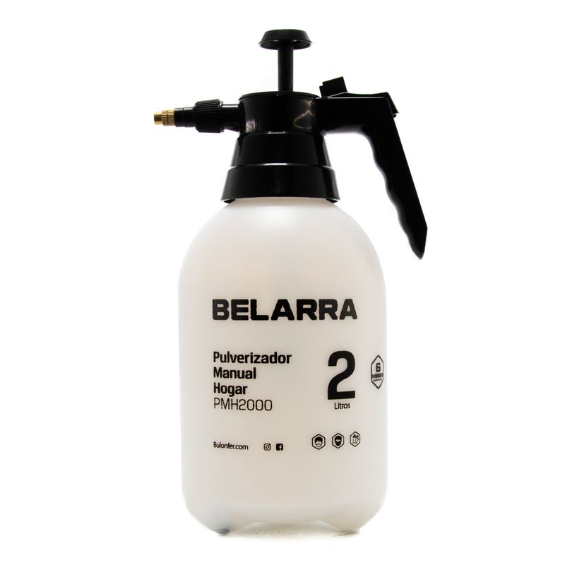 Pulverizador manual con spray en botella 1 litro