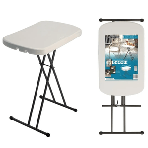 Mesa De Camping 66 Cm Plegable Plástico