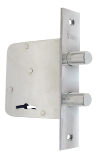 Cerradura Doble Perno para Embutir 490
