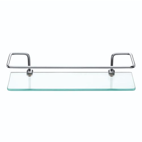 Estante De Vidrio Rectangular Para Baño 30 x 10 Cm