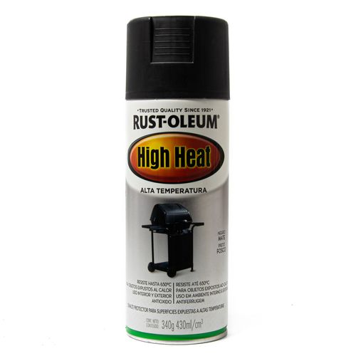 Aerosol Para Alta Temperatura Negro Mate