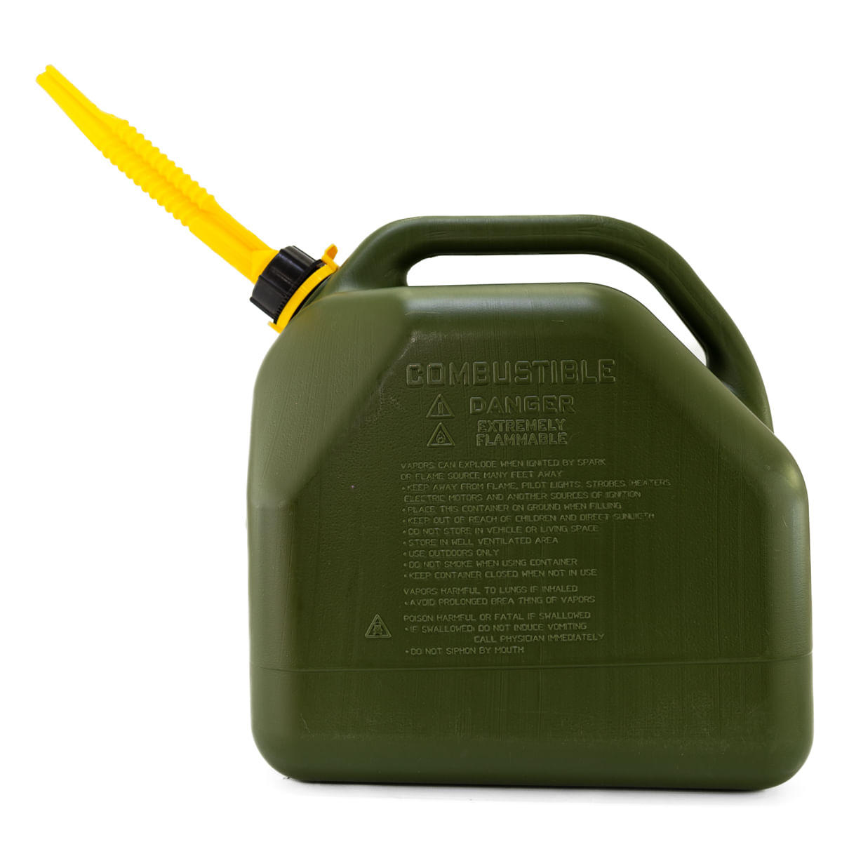 Bidón 20 litros metálico para combustible Pressol verde - SuperBidon