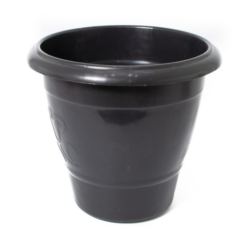 Maceta Plástica Negra Redonda 38x32