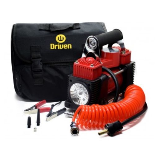 Compresor De Aire 2 Cilindros 12 V Con Led