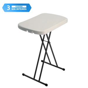 Mesa De Camping 66 Cm Plegable Plástico