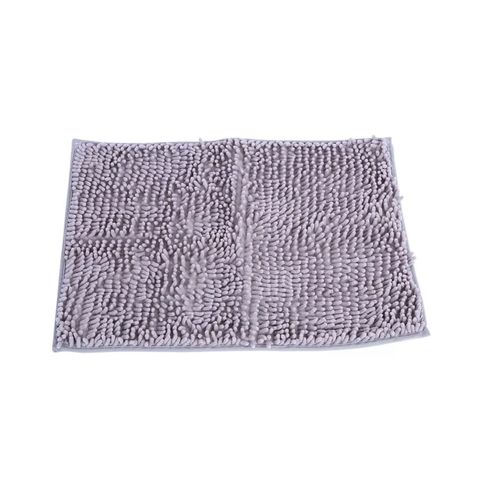 Alfombra Para Baño Super Absorbente Gris