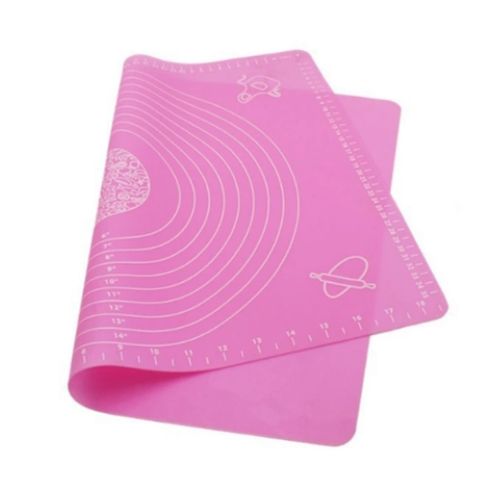 Plancha Lamina De Silicona Antiadherente 30 x 40 Cm Rosa