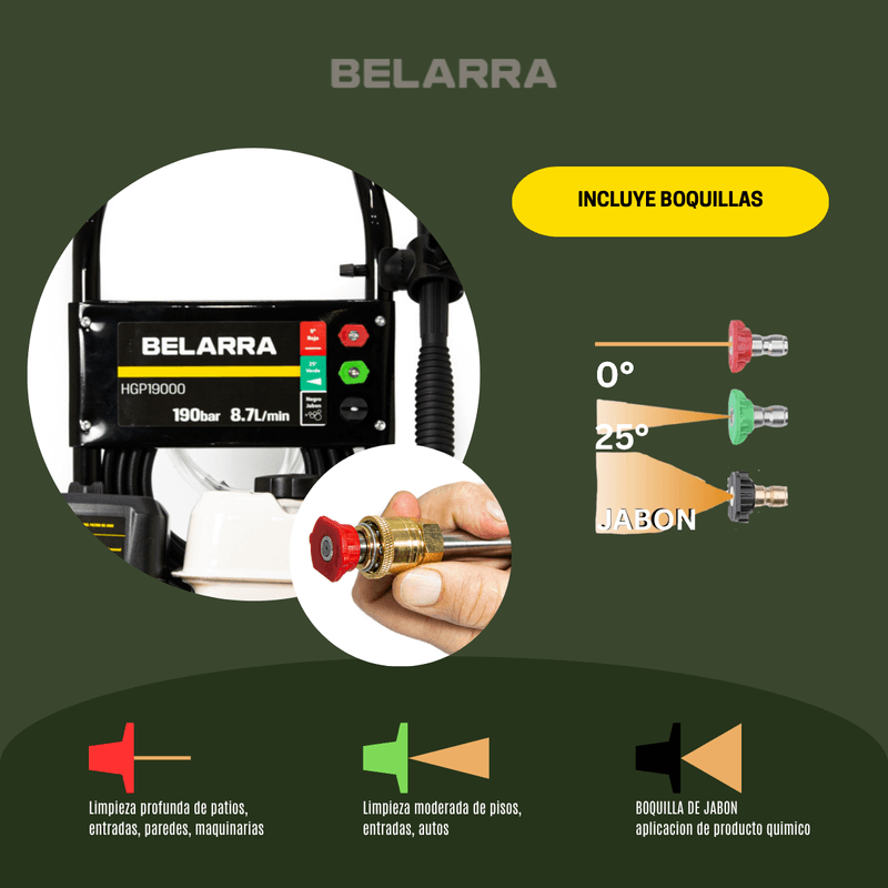 Hidrolavadora A Explosion 4T 235 Bar 223Cc -5-