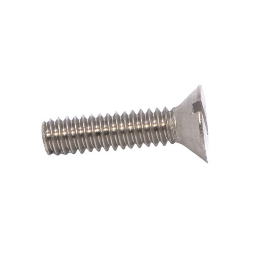 Tornillo Cabeza Fresada Inoxidable 1/4x1 x 100uds