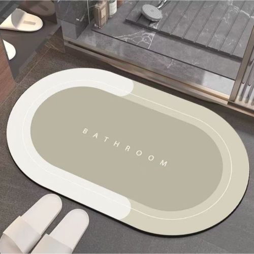 Alfombra Para Baño Absorbente Antideslizante