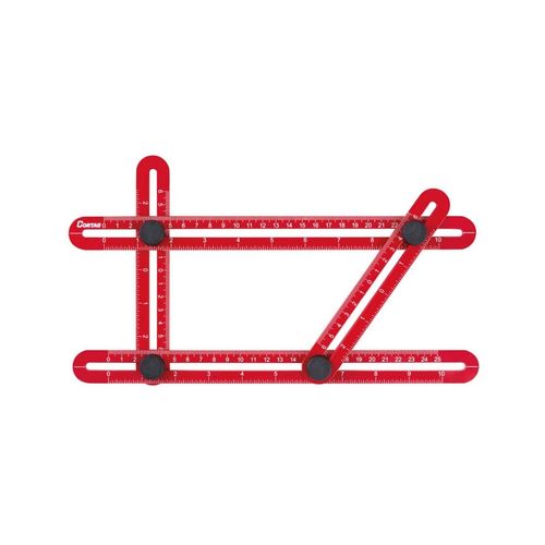 Regla Angular Escuadra Multifunción Plástica
