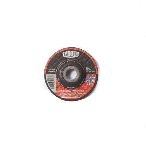 Disco Centro Deprimido Secur Extra Corte Acero Inox 114x3 x 25Uds