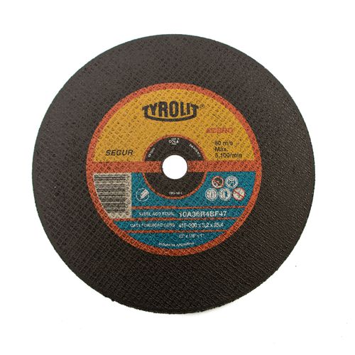 Disco Corte Reforzado Maquina Fija Secur Extra 250 x 3,2 x 10uds