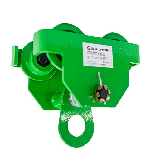 Carro Para Aparejo Traslación Regulable CAP1000 Capacidad 1 Ton