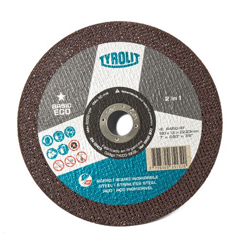 Disco Recto De Corte Basic Eco 178 x 1,6 x 25uds