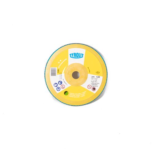 Disco Flap Plano Nylon Standard 115 Grano 120 x 10uds