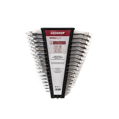 Juego Llave Combinada 6-22 17 Piezas