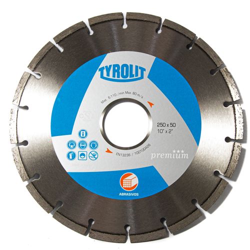 Disco Diamantado Laser Abrasivo Premium 250 Mm