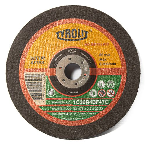 Disco Centro Deprimido Desbaste Secur Extra 230 x 3,2 x 25uds
