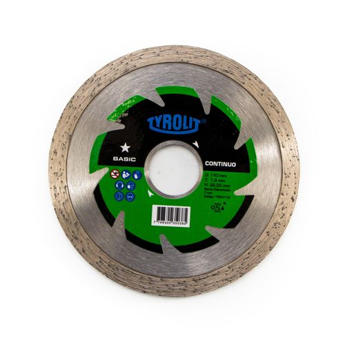 Disco Diamantado Continuo Basic 178 Mm x 1uds