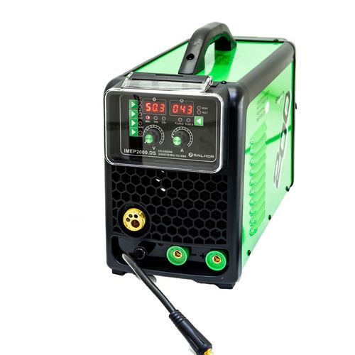 Soldadora Inverter Display Sinérgico Mma Mig Mag 200Amp