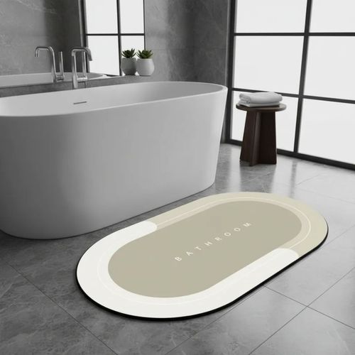 Alfombra Para Baño Absorbente Antideslizante