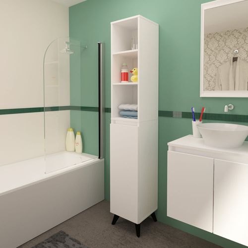 Mueble Organizador Viena 6 Estantes Blanco