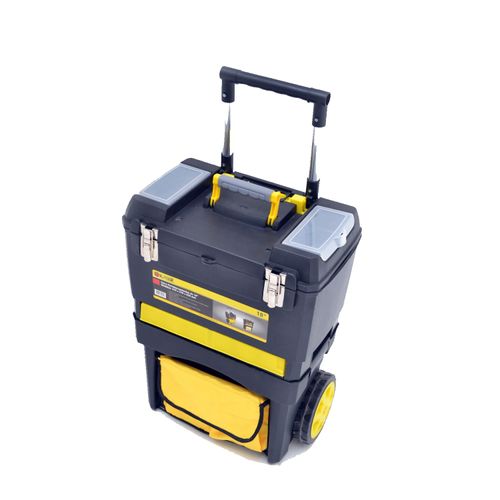 Caja Valija Porta Herramientas Desmontable Con Ruedas