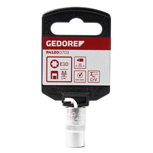 Tubo 1/4 Torx Hembra E7