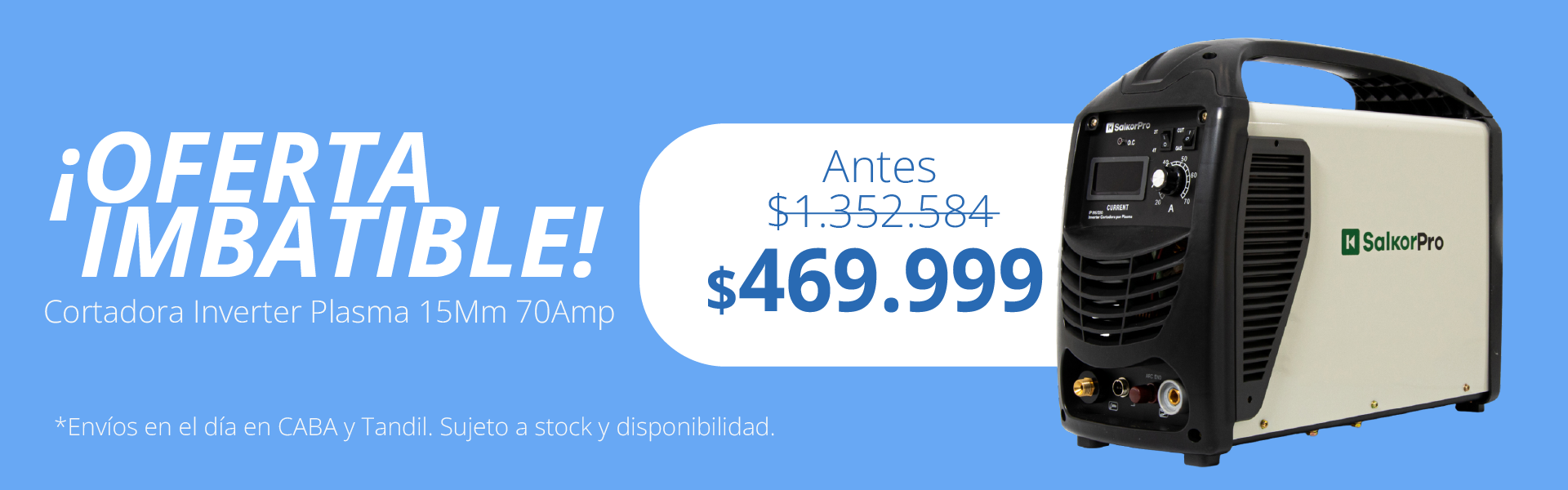 oferta cortadora de plasma